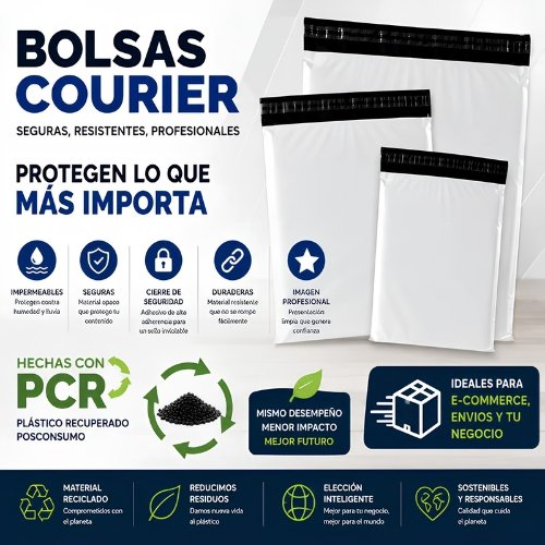 Bolsa De Seguridad Portaguía Para Mensajería 29 × 38 cm