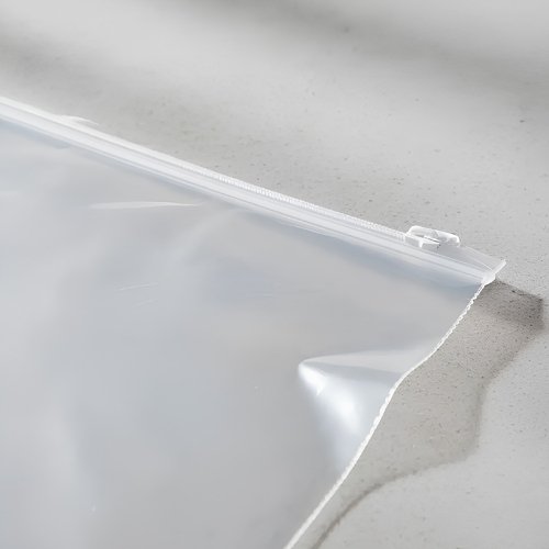 Bolsa Zipper Esmerilada 18 × 25 cm